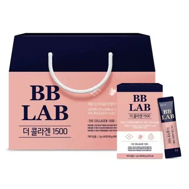 뉴트리원 BB LAB 더콜라겐선물세트 180g(2gx30포x3박스) 15