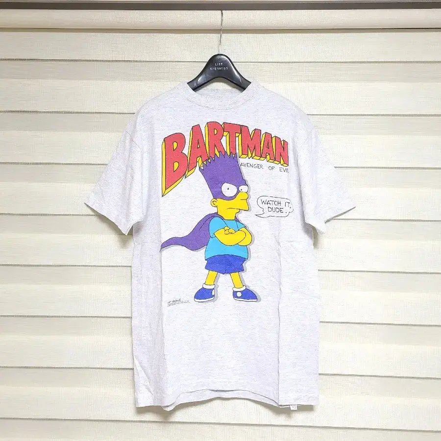 1989 심슨 bartman 빈티지티셔츠 vtgshirts