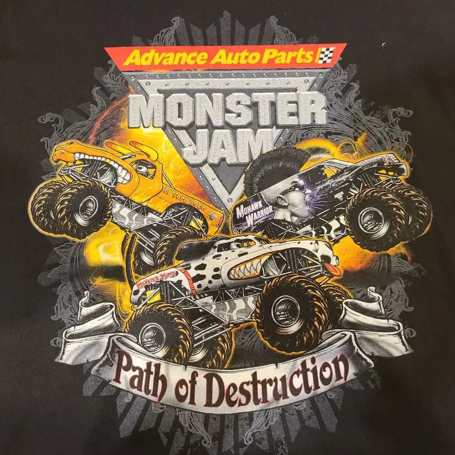 2011 monster jam world tour 월드투어티셔츠