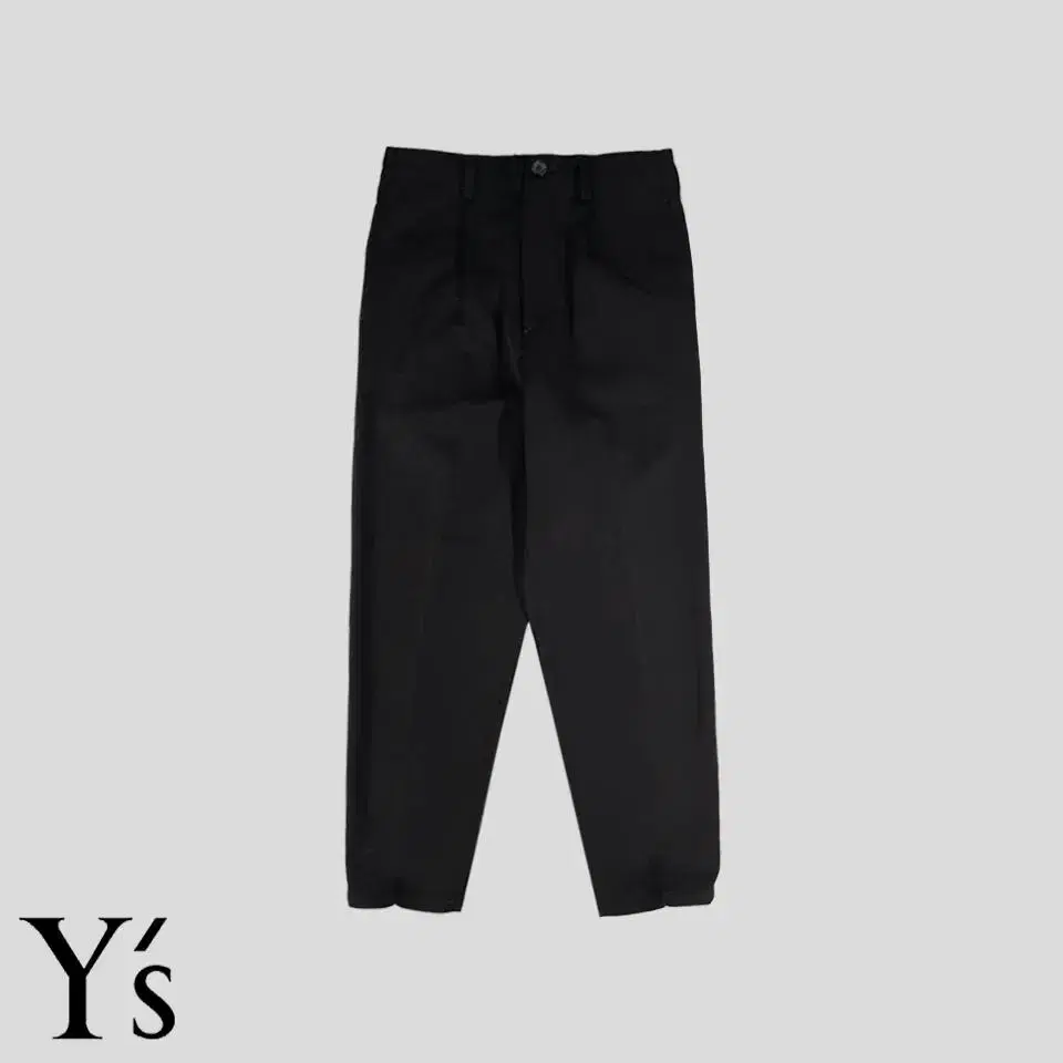 Yoji Yamamoto Y's black wool100 slacks MADE IN JAPAN