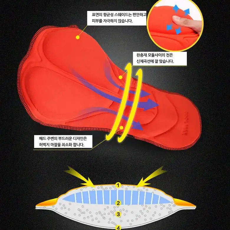 KINSIR 자전거 반팔 상하의세트 