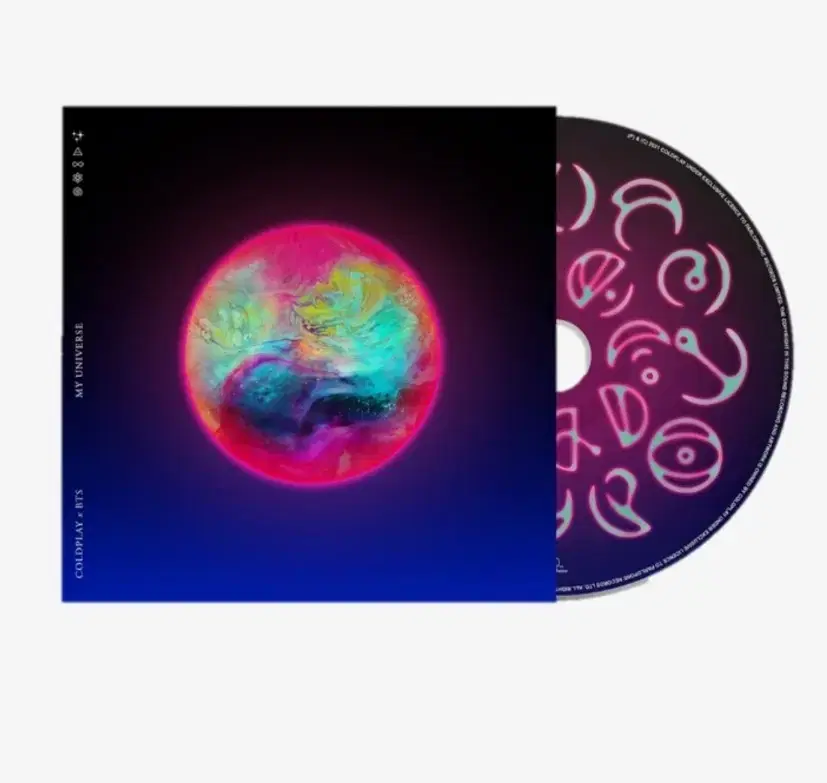 BTS x Coldplay My universe CD 미개봉 새상품 양도