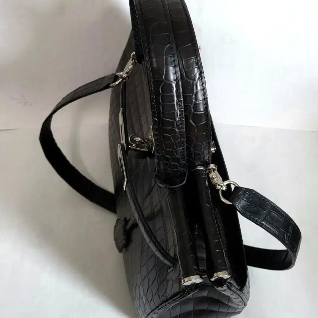 Crocodile leather Tote Bag