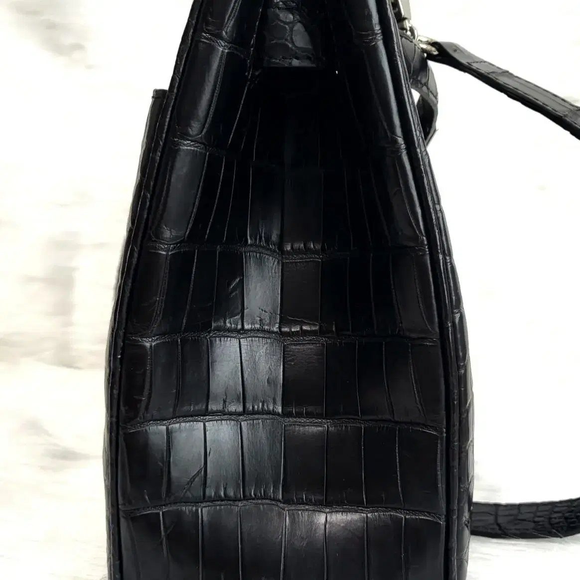 Crocodile leather Tote Bag