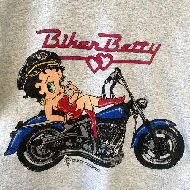 90's USA Biker betty