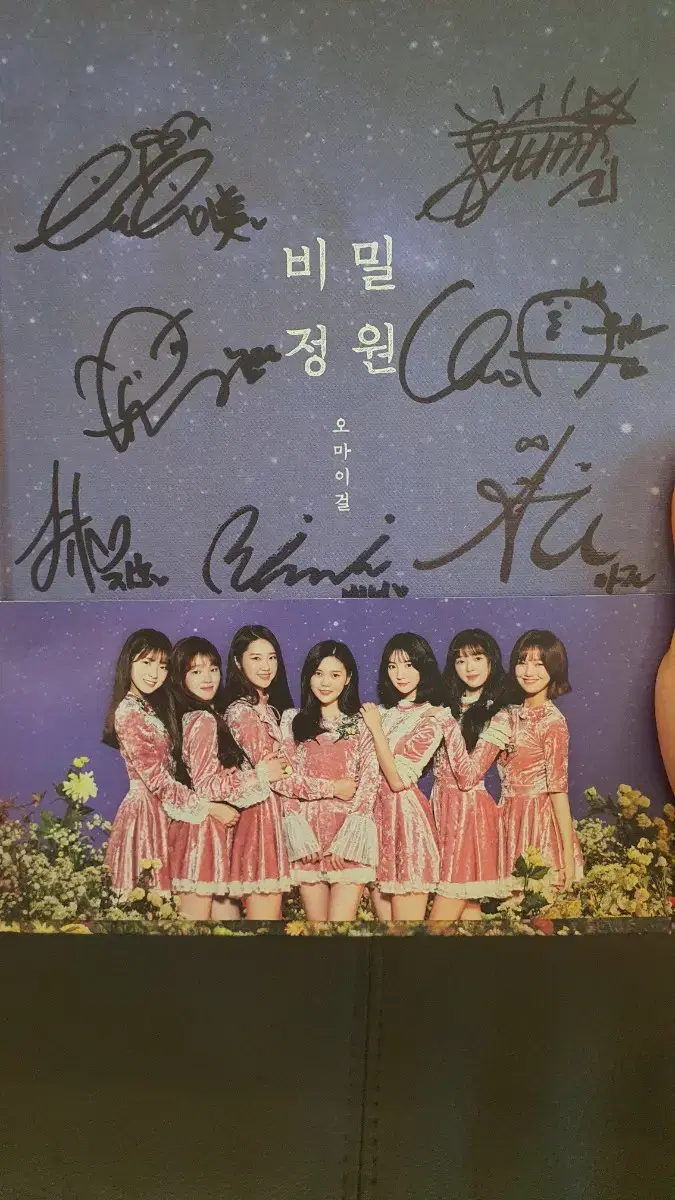 Oh My Girl Secret Jungwon Autographed Album