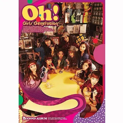 소녀시대 2집 Oh 앨범 시디 CD