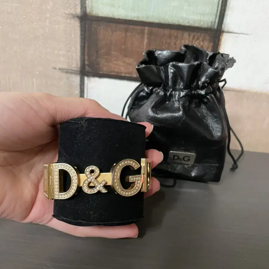 [중고상품]D&G 금장시계(정품)