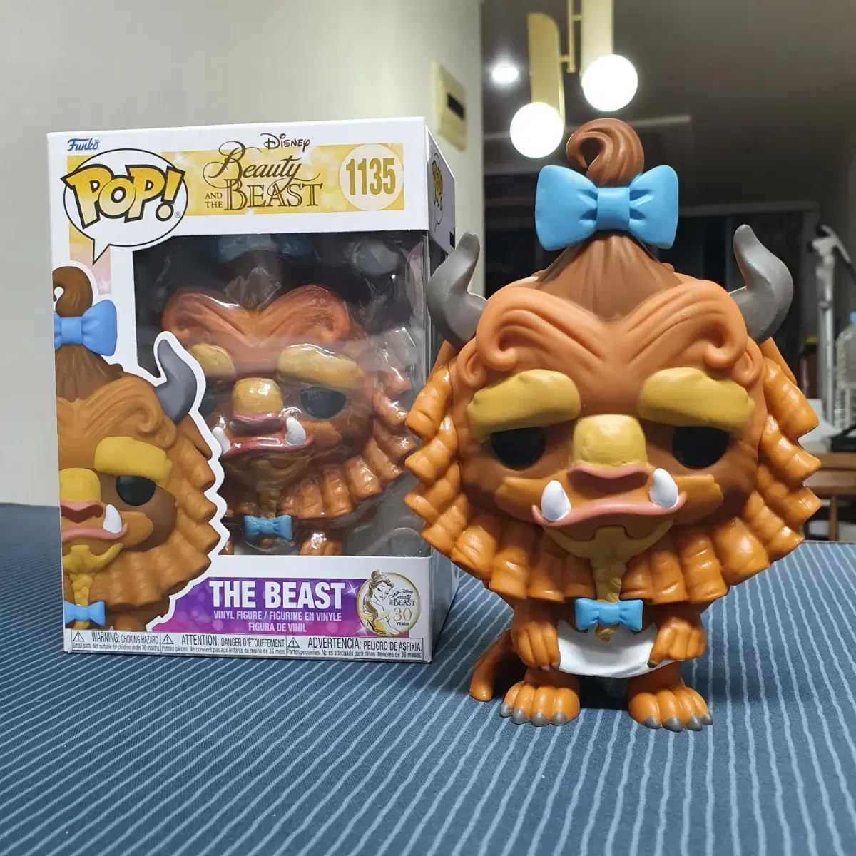 Rare) Disney Beauty and the Beast 30th Anniversary Pajamas Beast Funko Pop