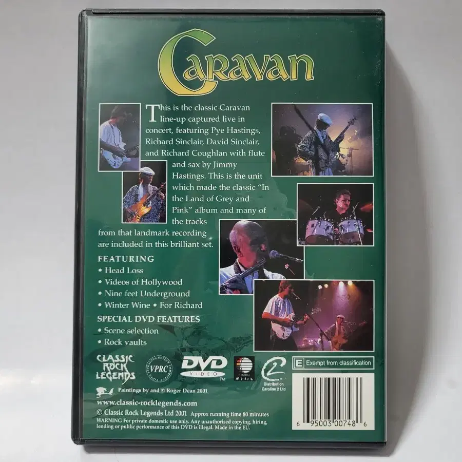 Caravan - Classic Rock Legends DVD