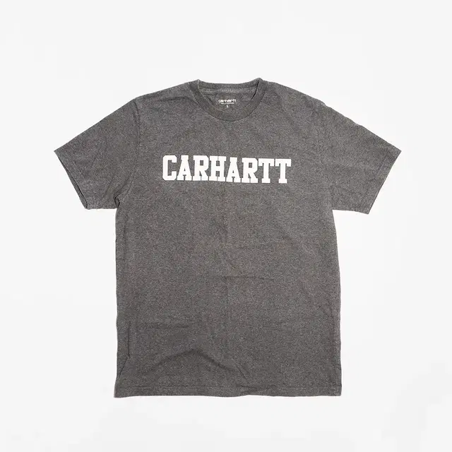 CARHARTT WIP College SS TShirts, 차콜