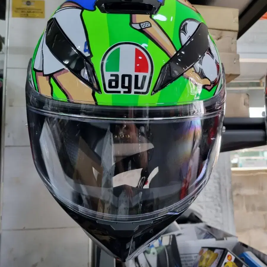 AGV 무겔로 풀페이스 & 더 블랙 블루투스 포함 ㅍ