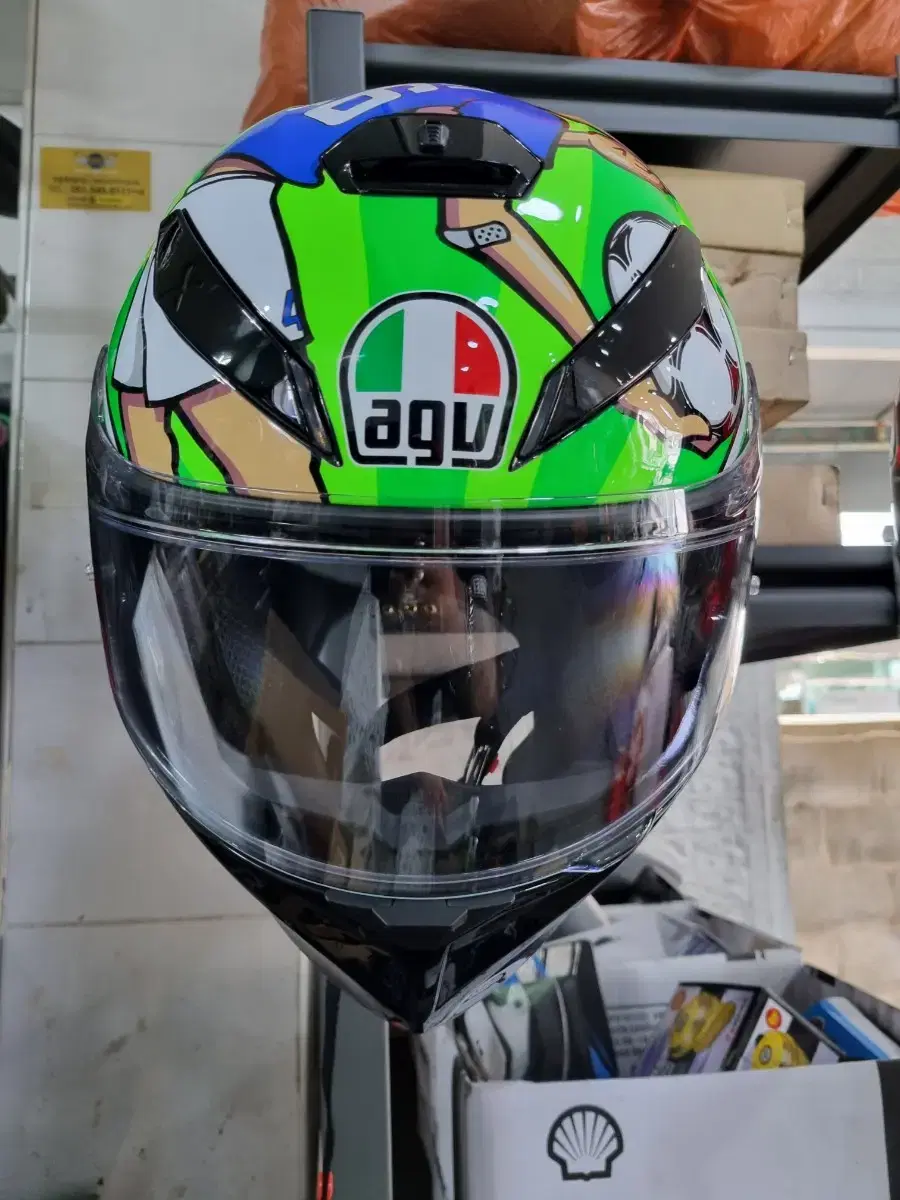 AGV 무겔로 풀페이스 & 더 블랙 블루투스 포함 ㅍ