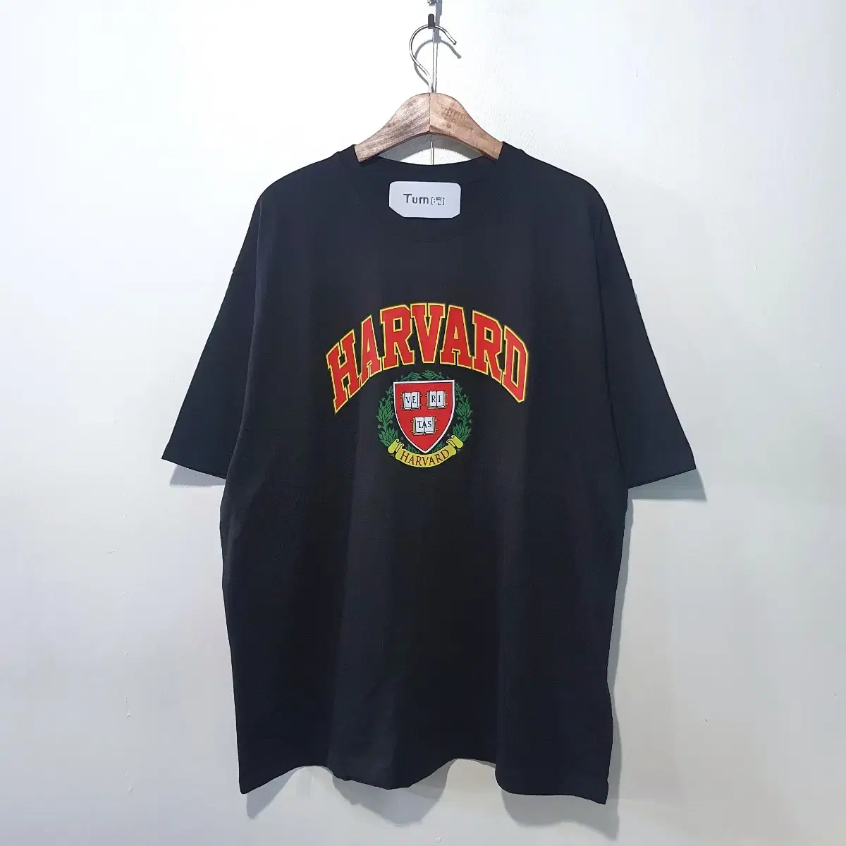 SS신상) 하버드 오버핏 반팔티 2color M~4XL