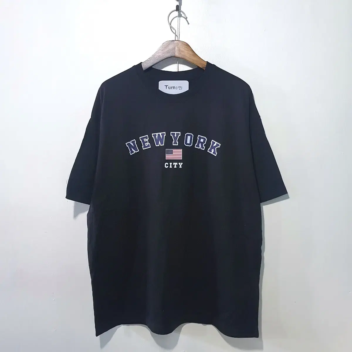 SS신상) 뉴욕시티 오버핏 반팔티 2color M~4XL