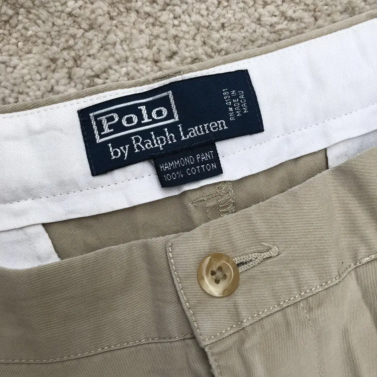 폴로 치노 팬츠 36 사이즈 polo chino pants