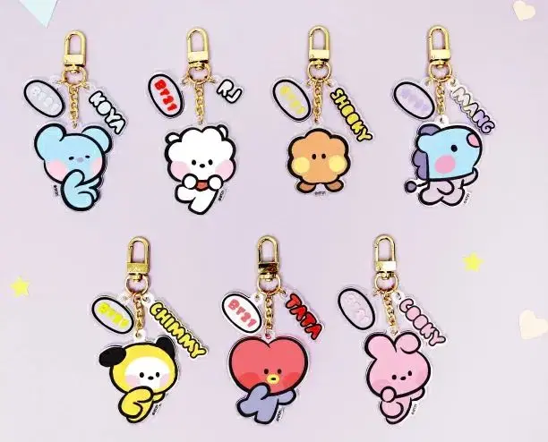 BT21 일본 미니니 키링