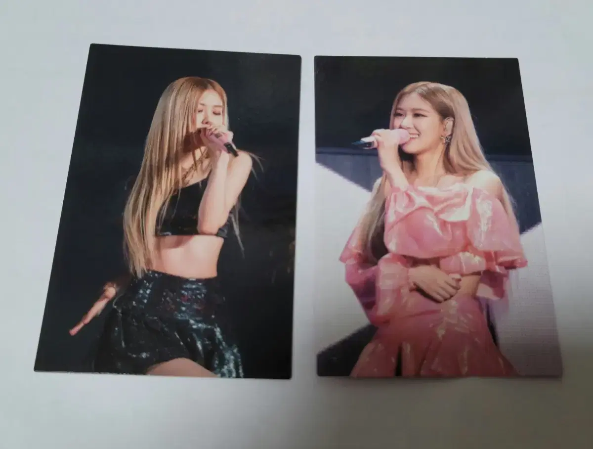 (SET) 블랙핑크 2018 투어 서울 콘서트 DVD 로제 포토카드 포카