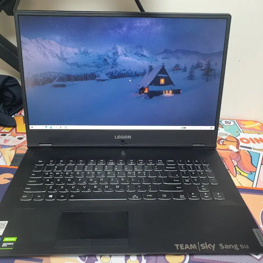 2020년 y540 17인치형 i7 16g 1660ti 