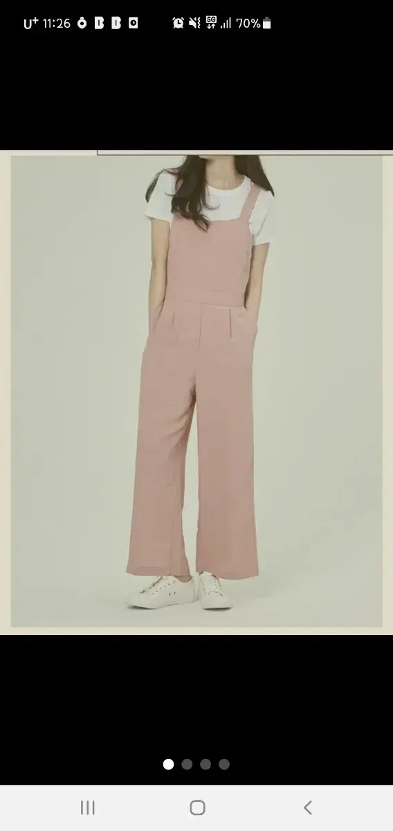 Pink jumpsuit