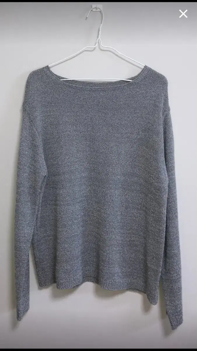 New Product) Ribbed Knit - Gray