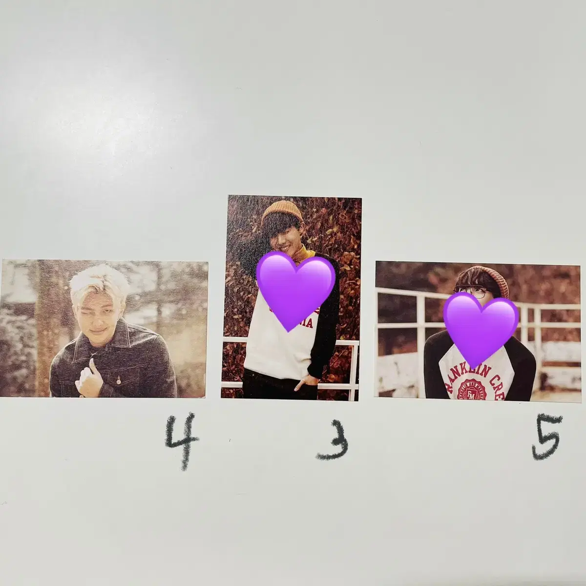 Bangtan Mustache 2 2GiminiPhotocard 