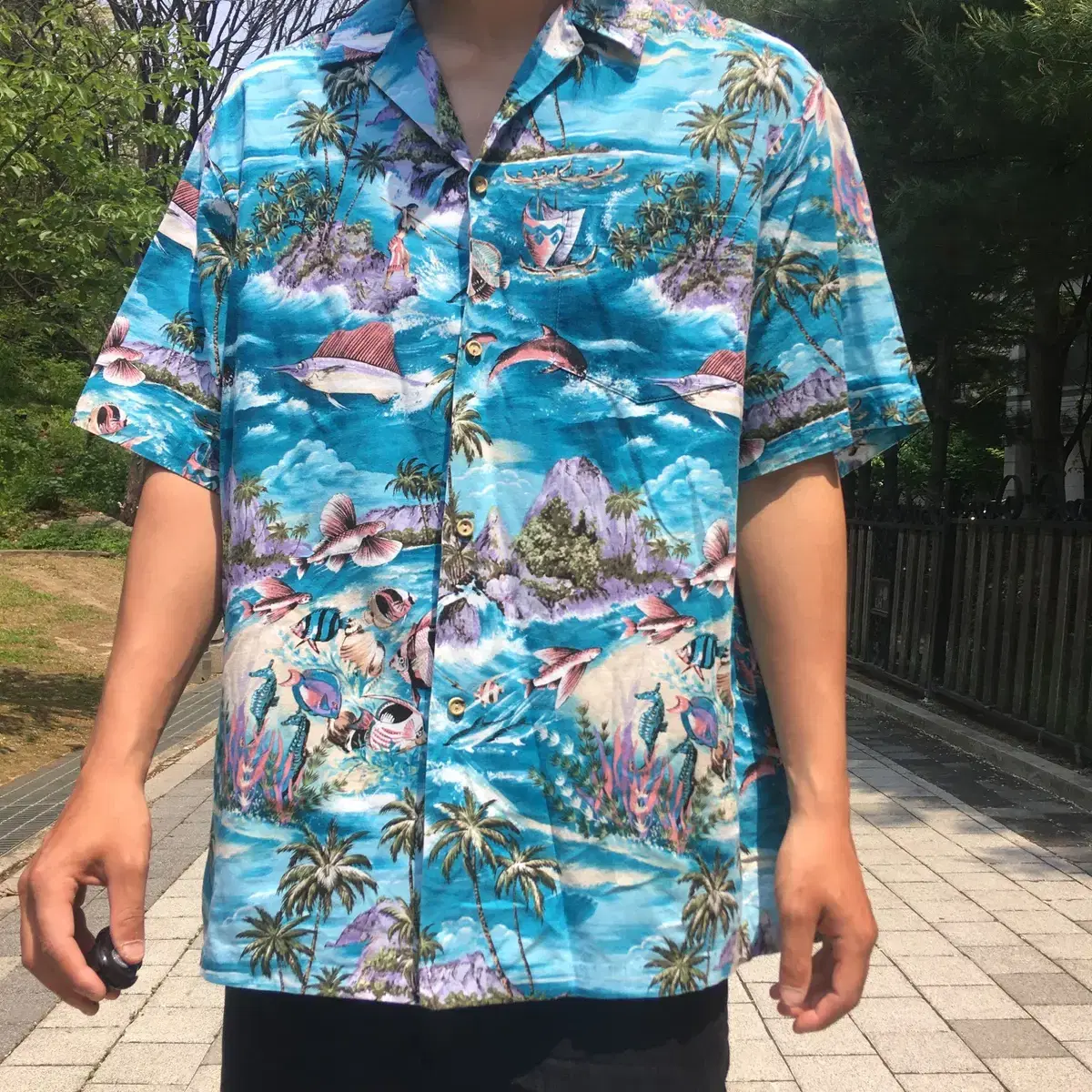 2XL~ 3XL RJC 알로하셔츠