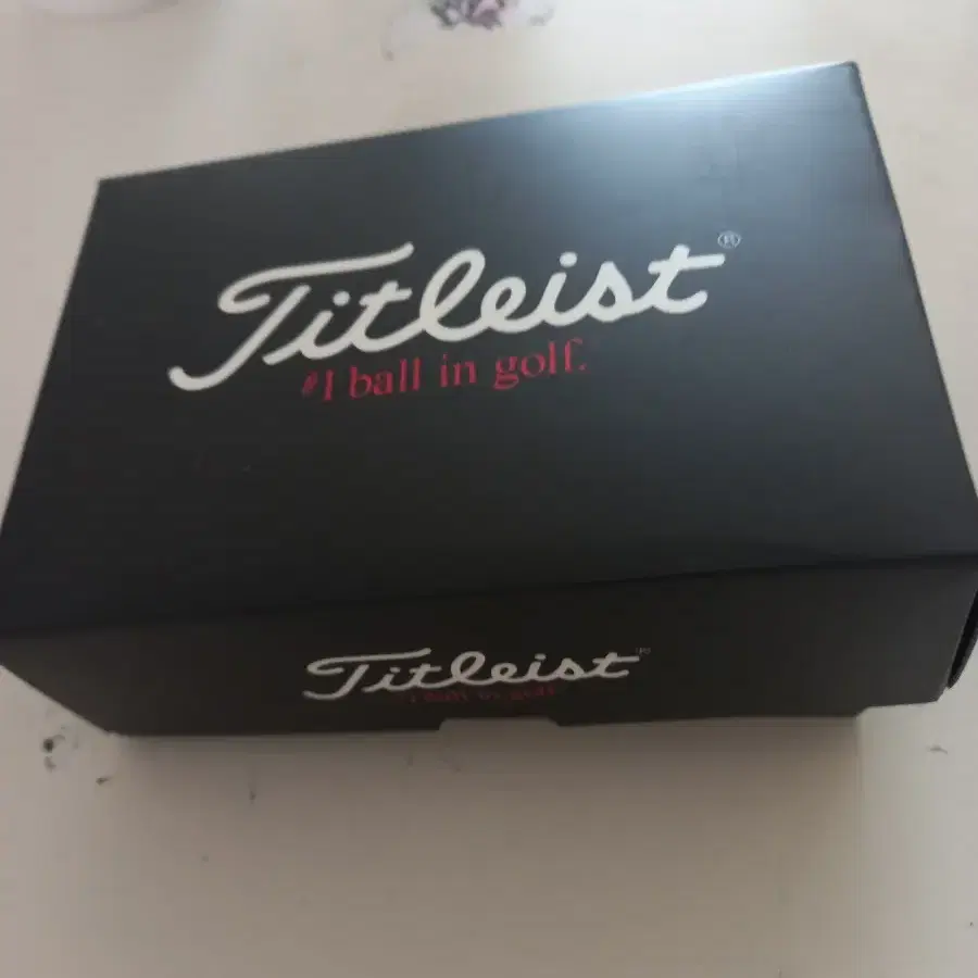 Titleist #1 ball in golf