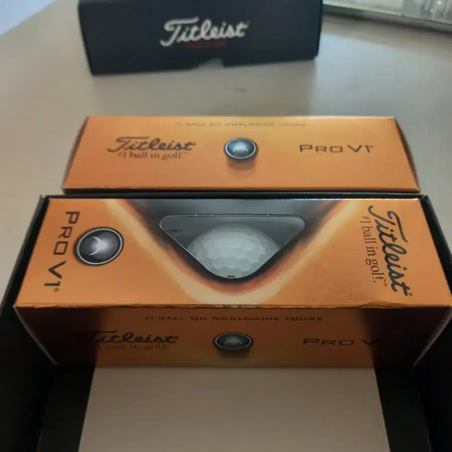 Titleist #1 ball in golf