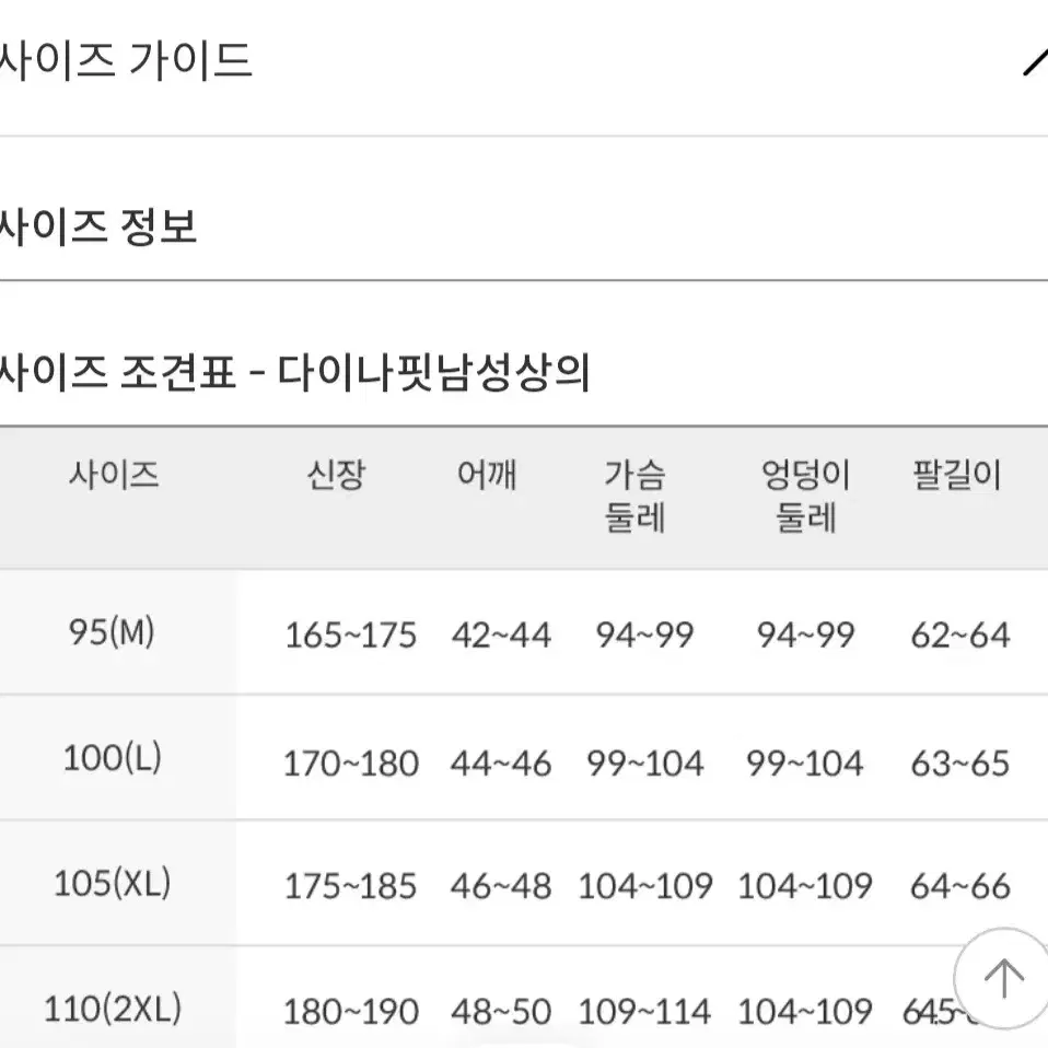 (새제품)다이나핏 패딩 하이브리드자켓 남성100(L)블랙,레드2종