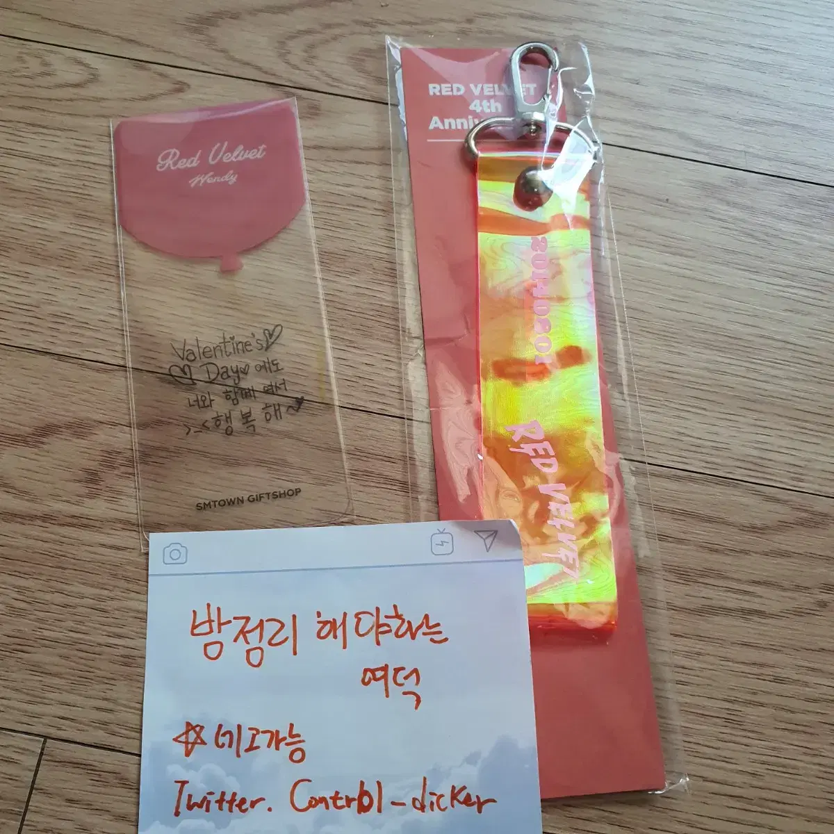 Red Velvet Official Goods 4th Anniversary Strap Irene