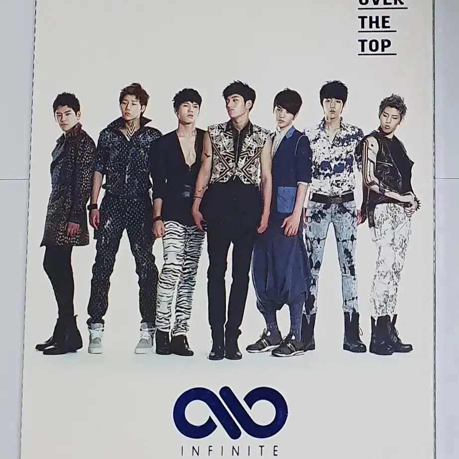 인피니티 1집 Over The Top 앨범 시디 CD