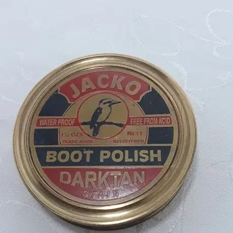 Jacko Polish Company로고 황동나침반 8 cm-상리4203