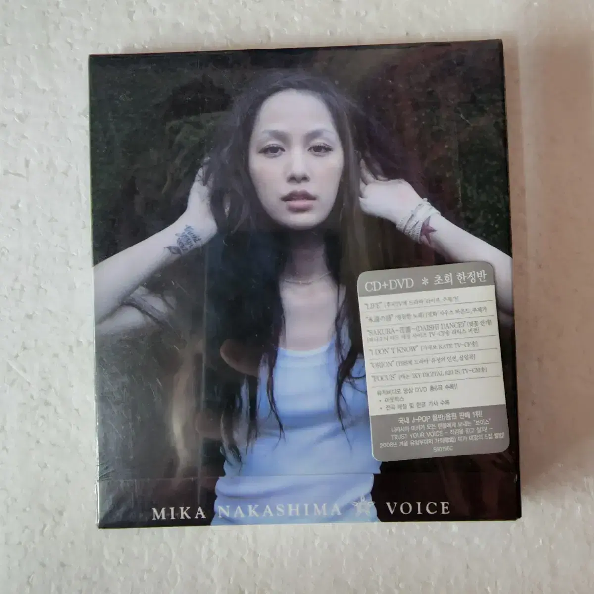 나카시마 미카 Nakashima Mika VOICE 한정반 CD 미개봉