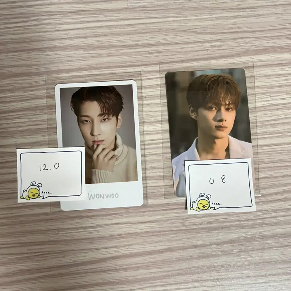 세븐틴 in-complete 원우, 준 포카 팝니다 svt pc