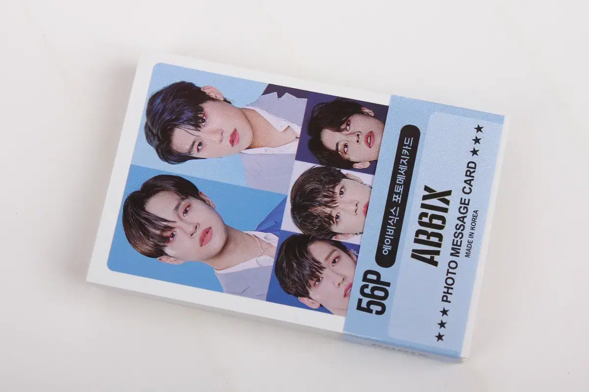 56 photo kards of AB6IX merchandise