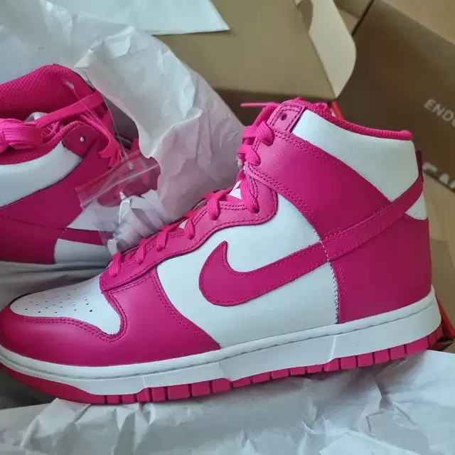 Nike dunk high pink Prime 나이키 덩크 하이 270