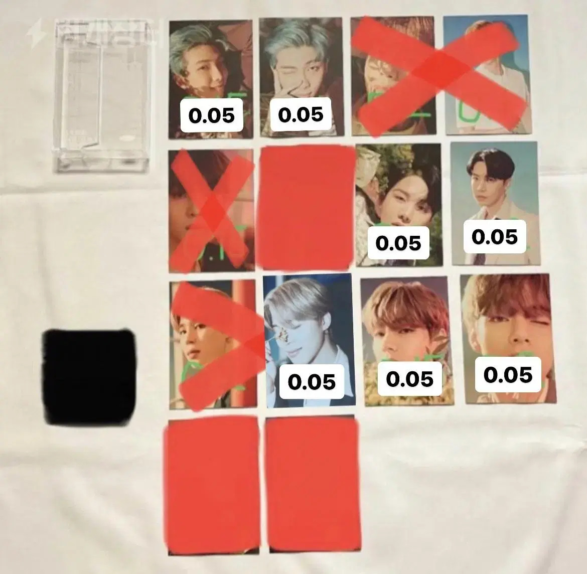 BTS hybe insight photocard Set WTS