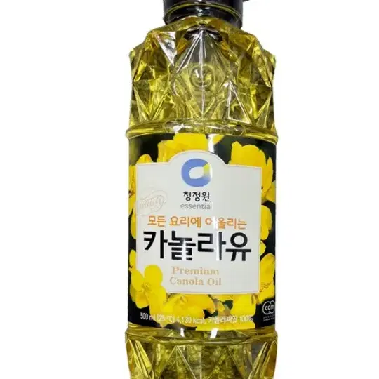 청정원 카놀라유 500ml x 15개 1박스