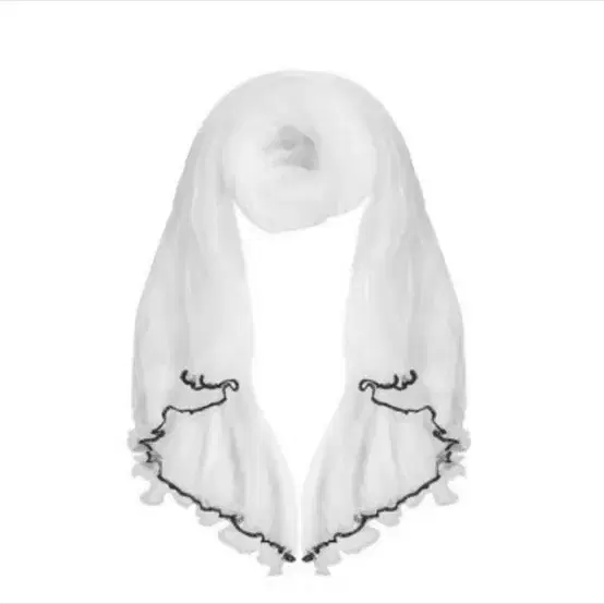 nache chiffon scarf 나체 쉬폰 스카프