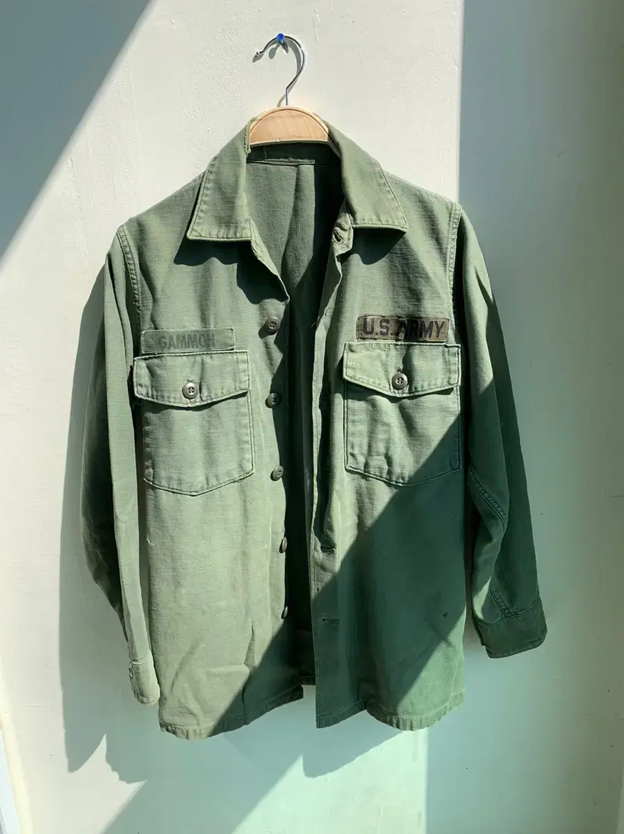 Vietnam war 60's OG-107 Fatigue shirt