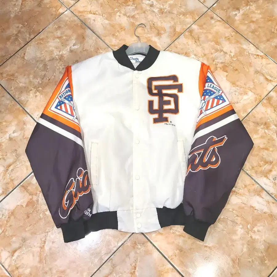 1989 mlb chalk line 샌프란시스코 자이언츠 vtg 자켓