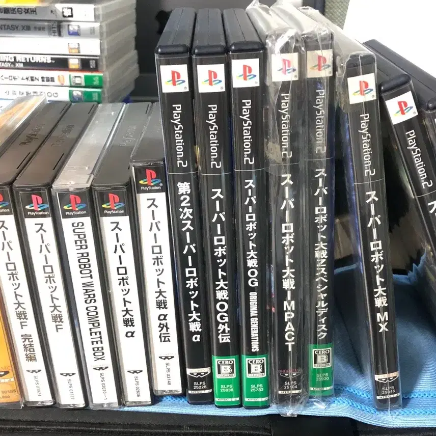 SONY PS2 5만번 듀얼쇼크4패드세트 슈퍼로봇대전 일괄 정리합니다