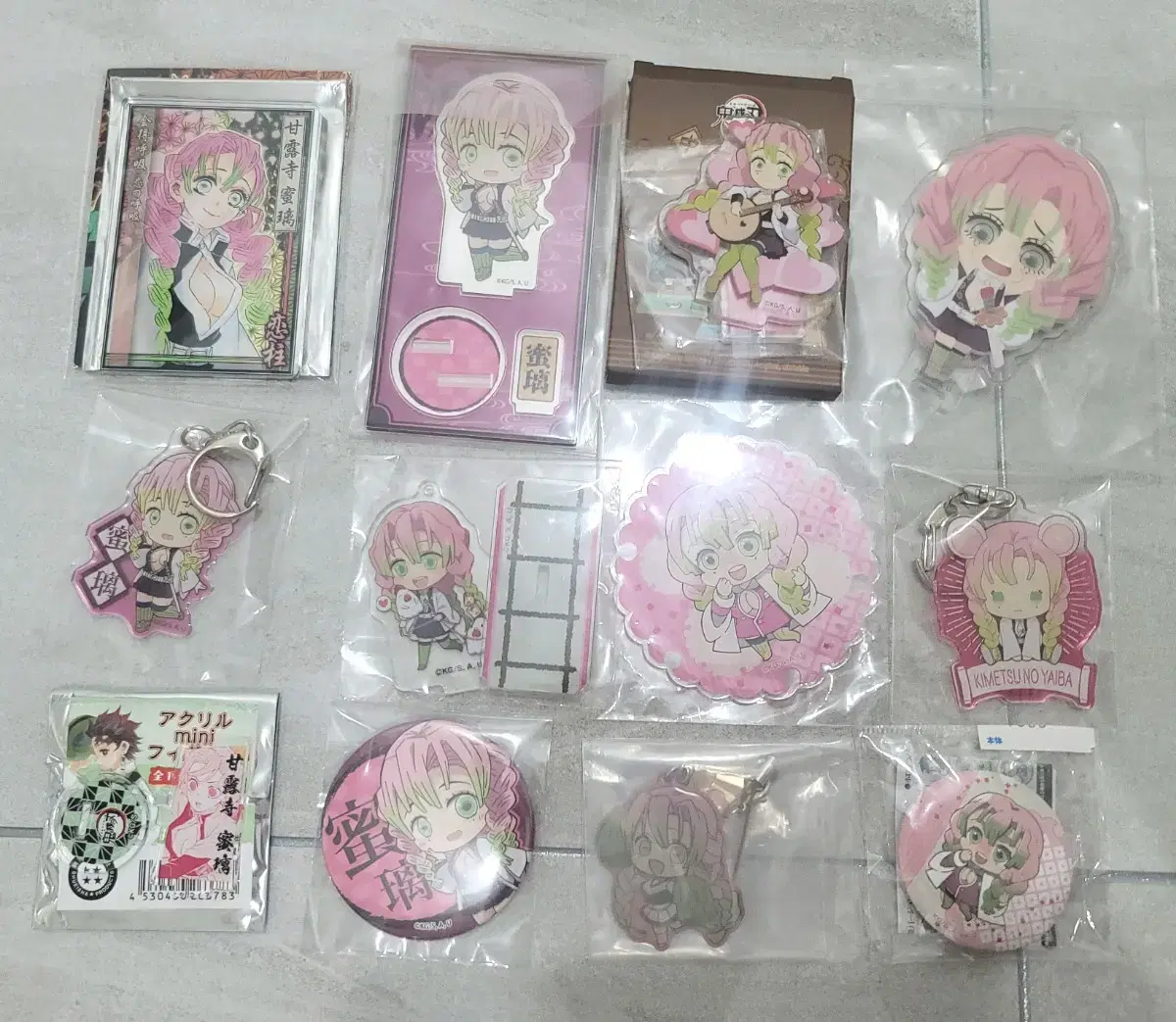 Demon Slayer Mitsuri Goods Set 3