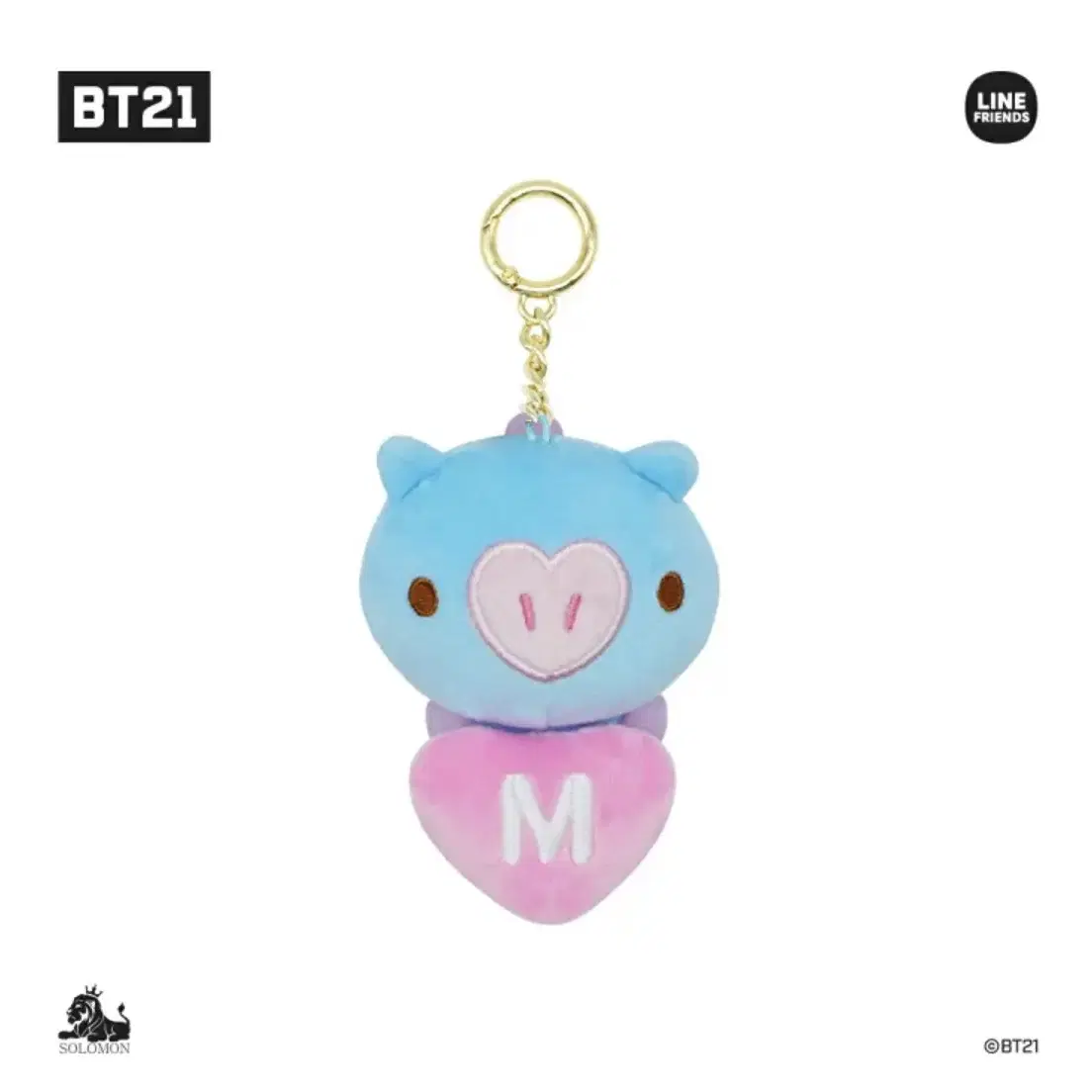 BT21일본 릴 키홀더 치미