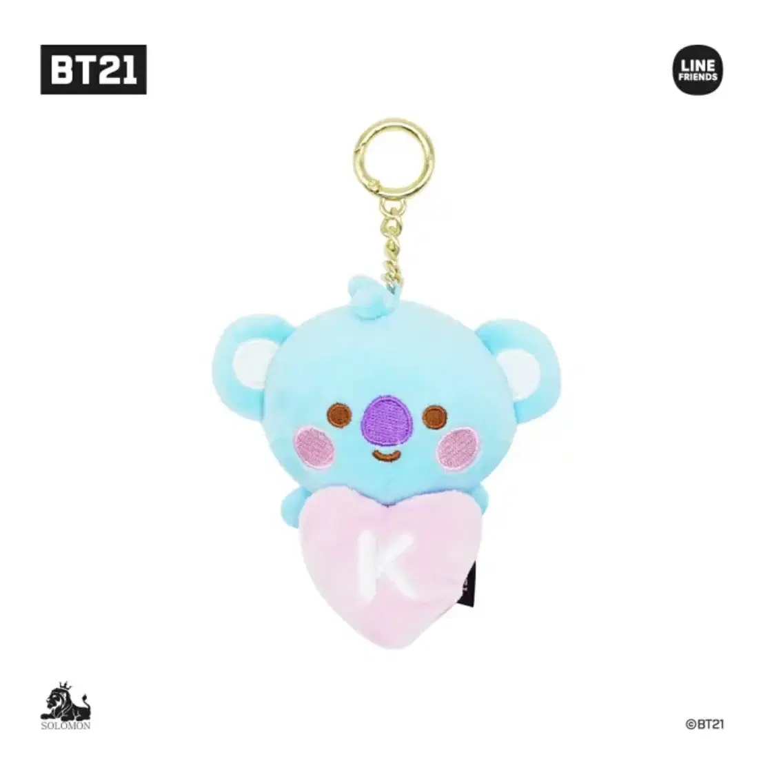 BT21일본 릴 키홀더 치미