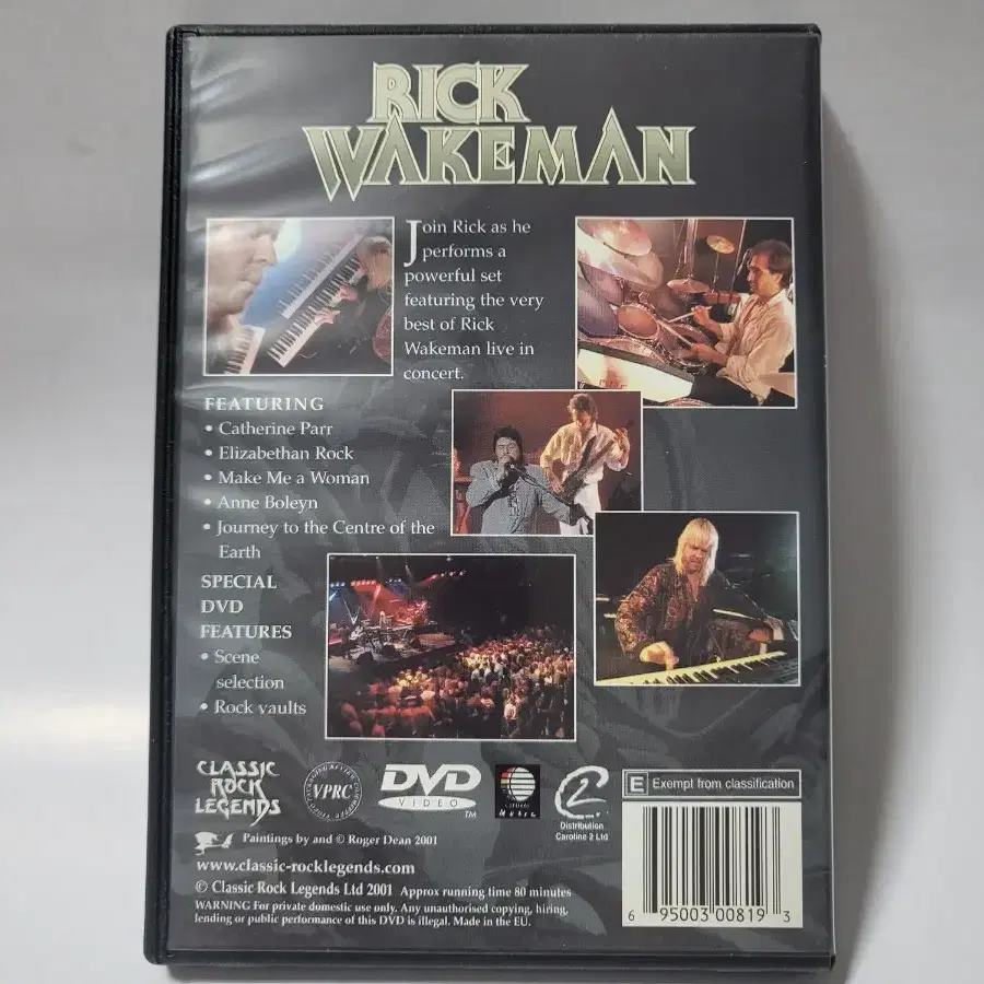 Rick Wakeman - Classic Rock Legends DVD