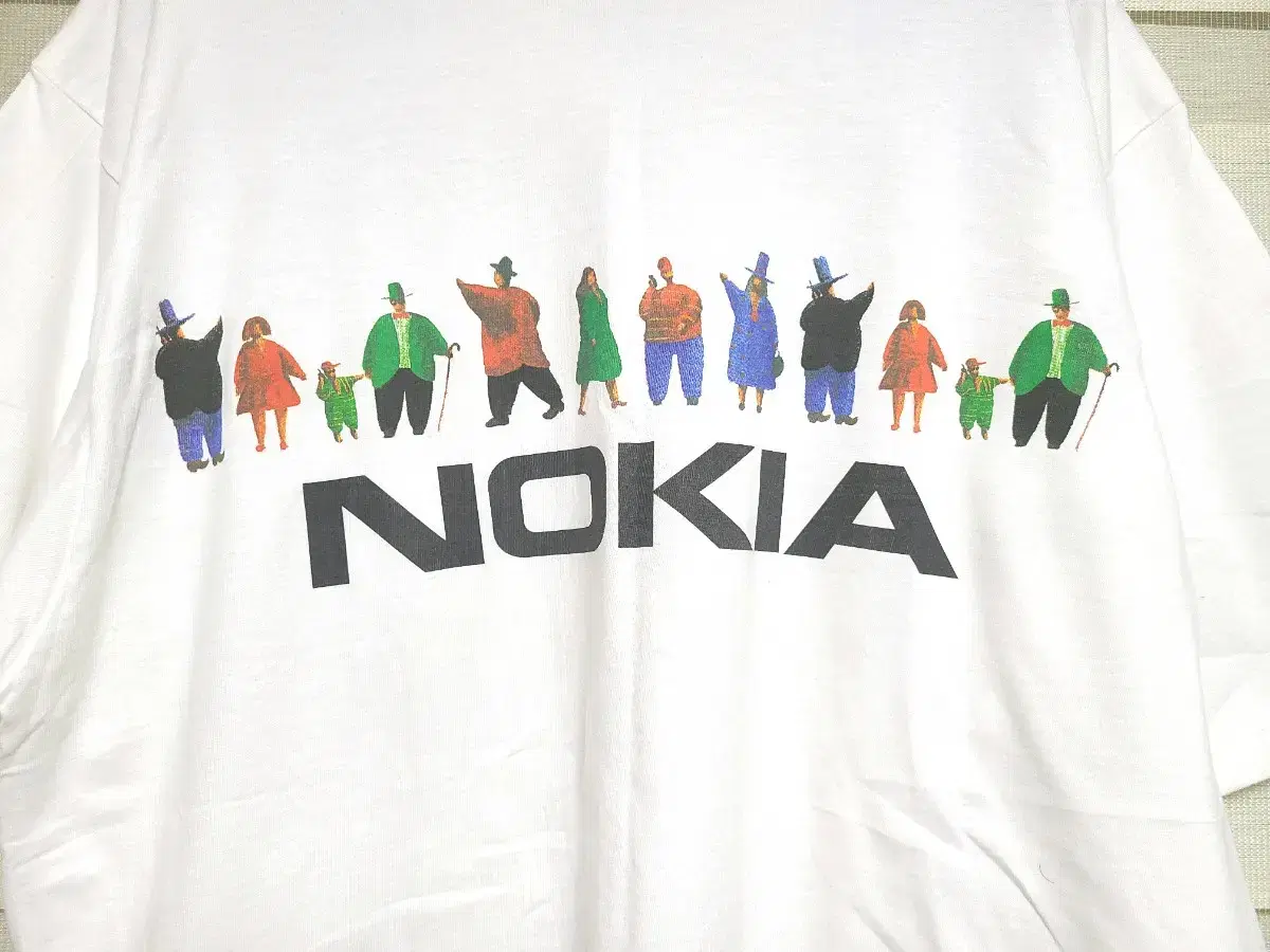 jerzees 90s nokia nokia vintage t-shirt