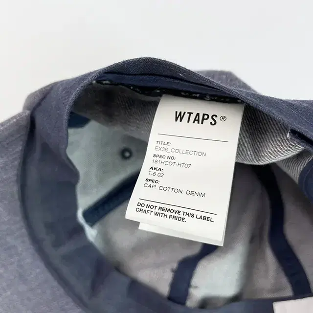 WTAPS 18SS T-6 02 CAP 더블탭스 캡