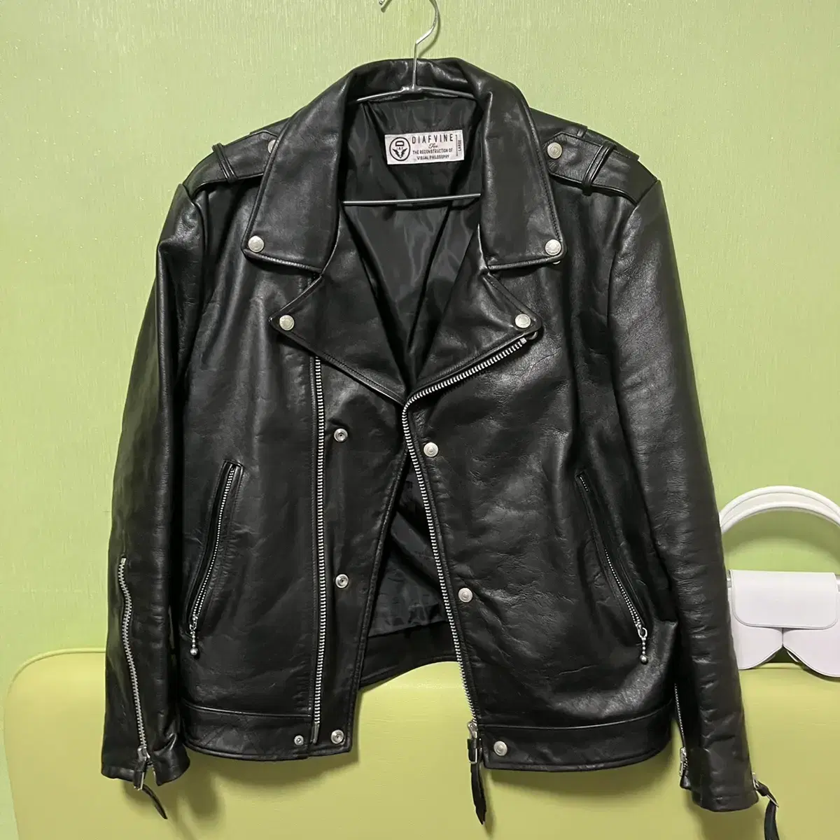 Diavvine Cowhide Rider Jacket